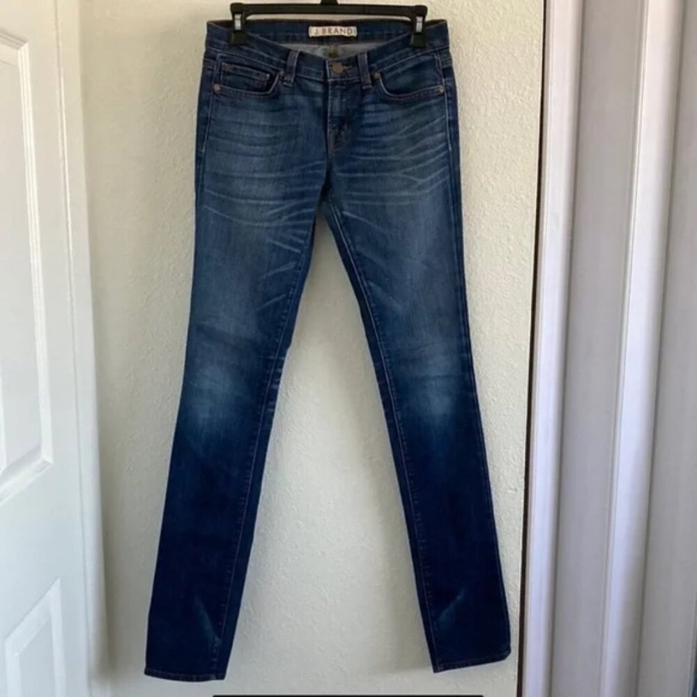 J BRAND Pencil Leg Low Rise Jeans